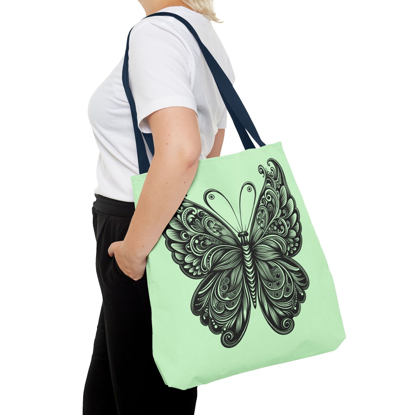 Butterfly Tote Bag | Stylish Eco-Friendly Bag, Nature Lover Gift, Shopping, Beach, Travel, Reusable, Spring Decor