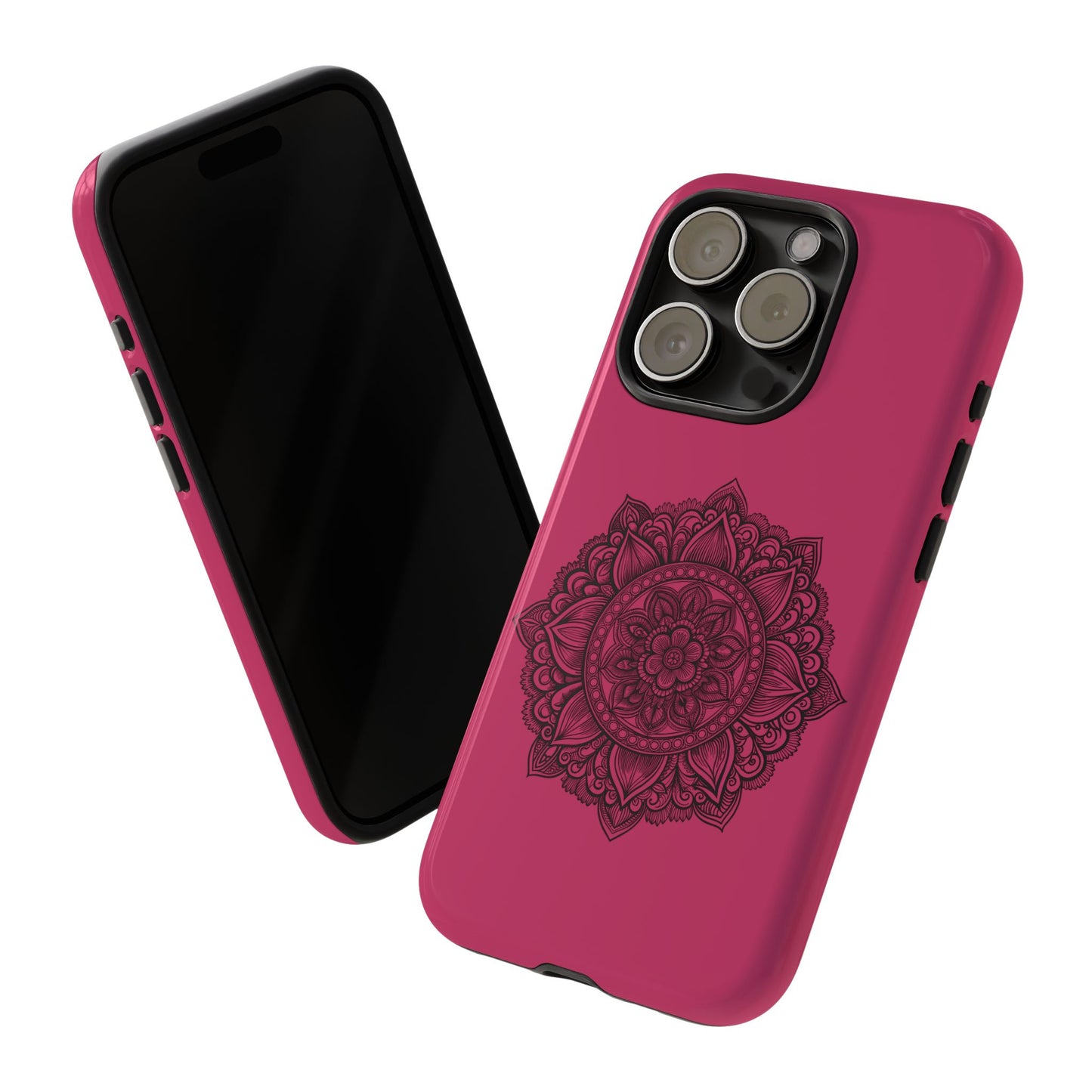 Vibrant Mandala Phone Case, Artistic Protection Cover, Gift for Her, Trendy Accessories, Birthday or Holiday Present