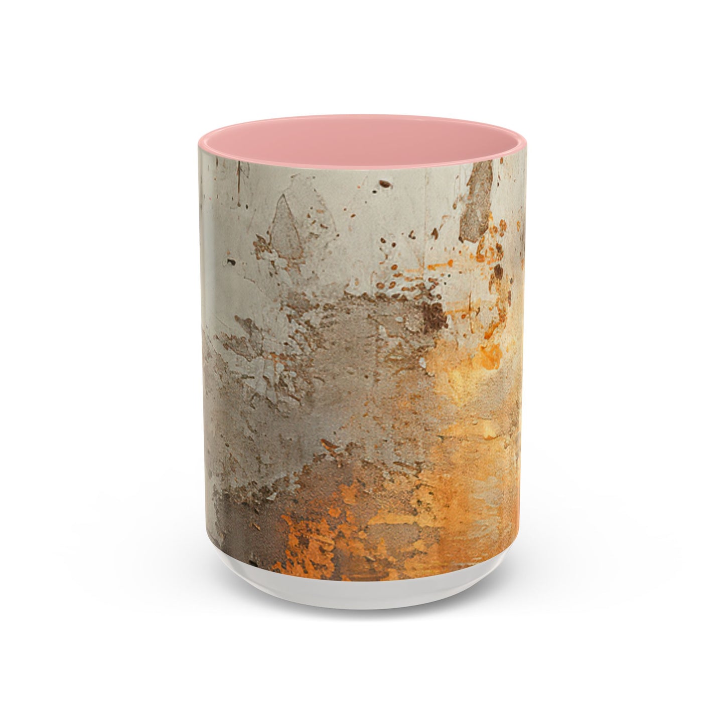 Rustic Accent Coffee Mug, Unique Artistic Mug