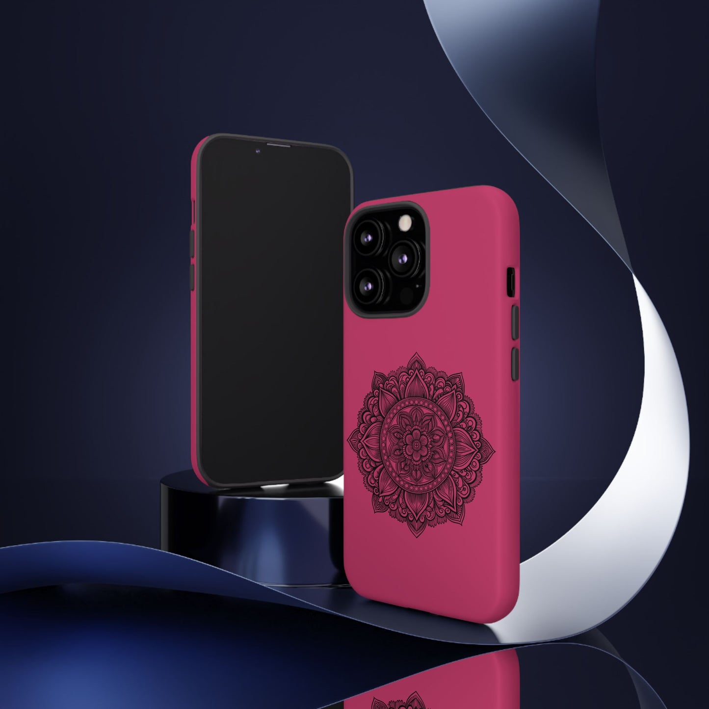 Vibrant Mandala Phone Case, Artistic Protection Cover, Gift for Her, Trendy Accessories, Birthday or Holiday Present