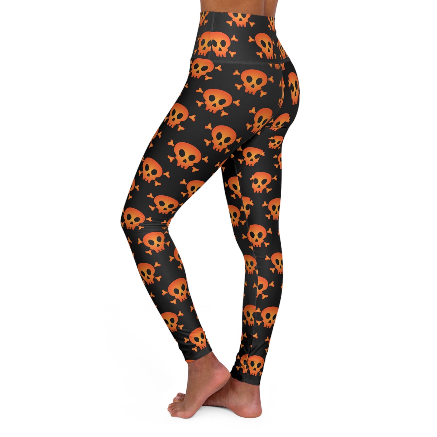 High Waisted Yoga Leggings Halloween