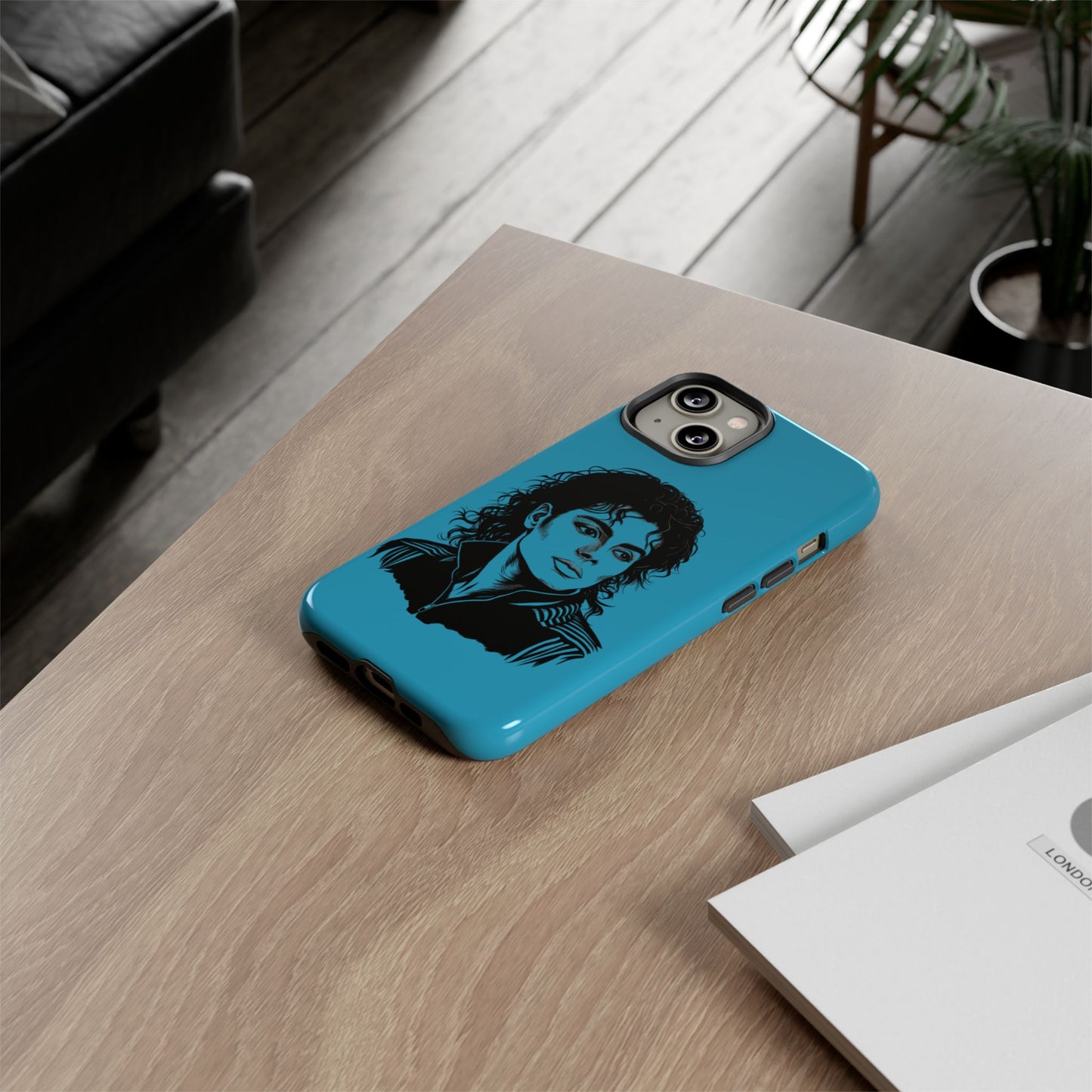 Michael Jackson Phone Case - Tough Cases, Pop Music Gifts, Retro Art, Unique Phone Accessories, Vintage Design