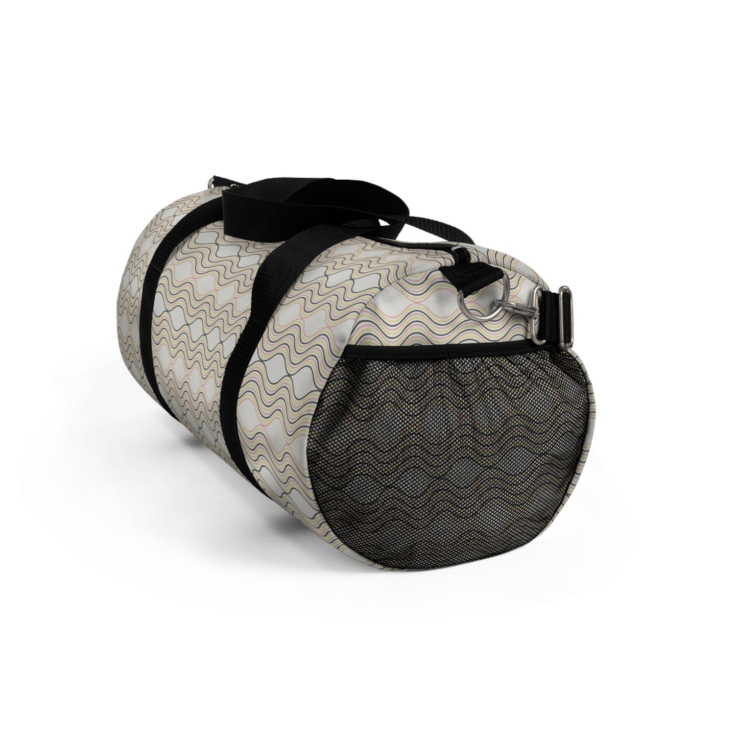 Stylish Wave Print Duffel Bag for Gym, Travel, Weekend Getaways, Stylish Duffel, Sport Bag, Travel Luggage, Fitness Gear