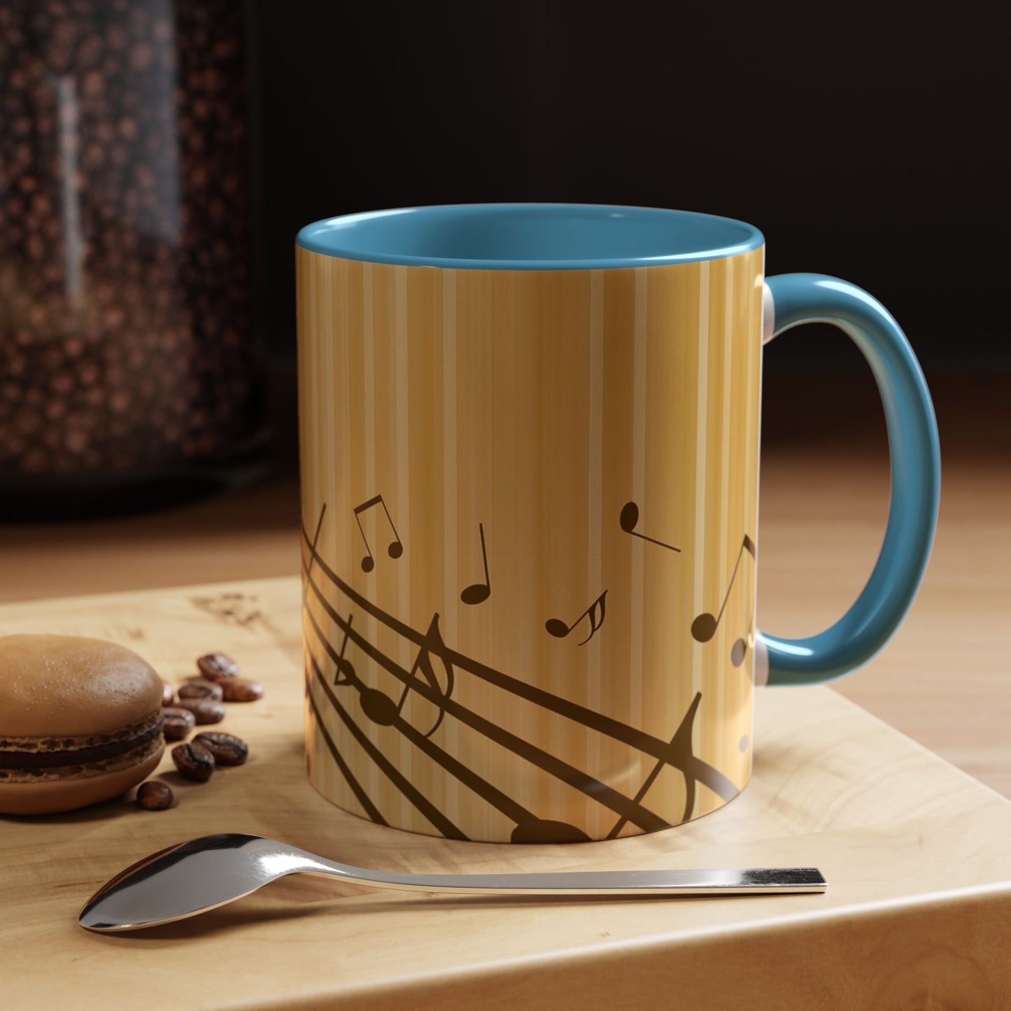 Musical Note Coffee Mug - Perfect Gift for Musicians, Coffee Lovers, Music Teachers, Birthdays, Housewarming