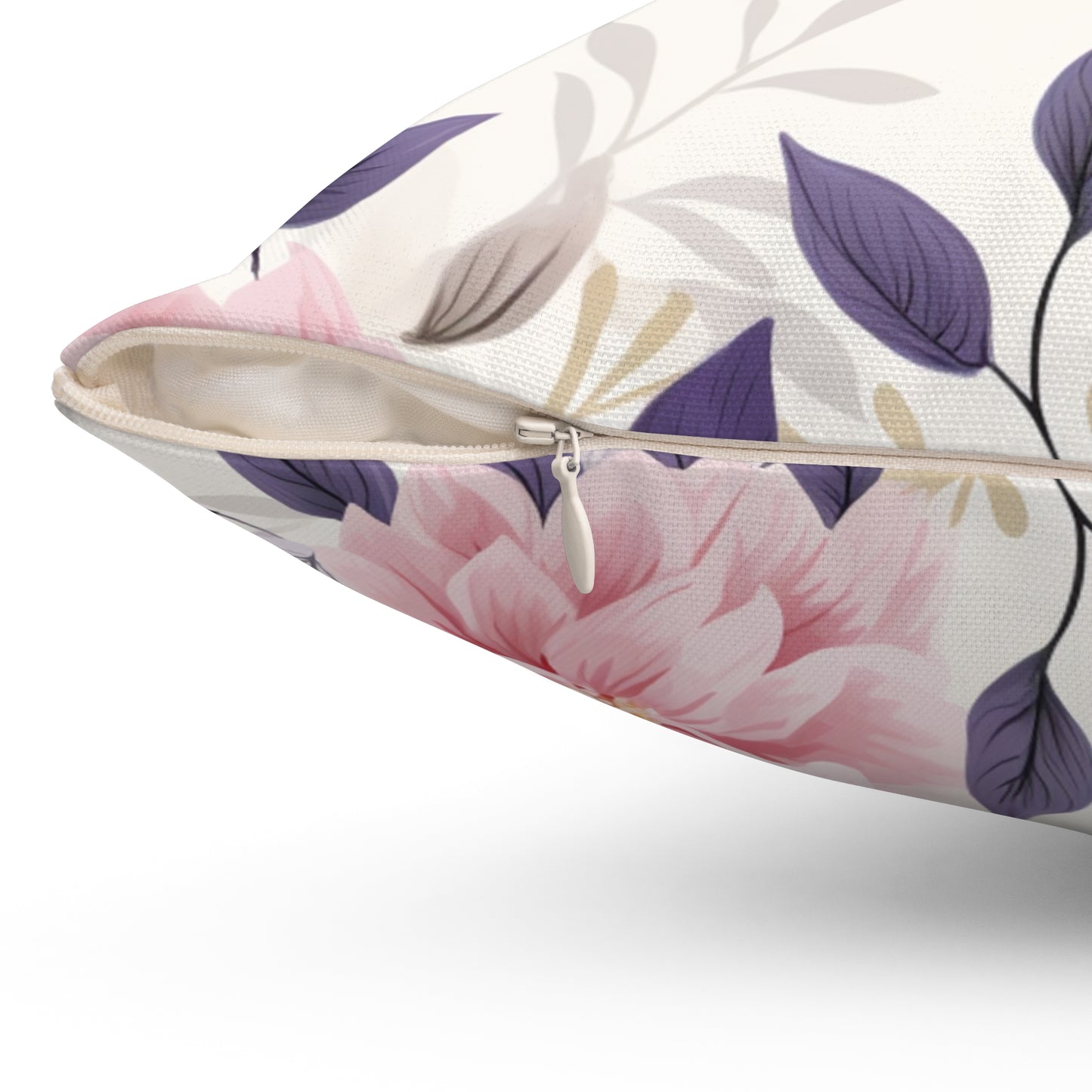 Floral Accent Pillow, Cozy Home Decor, Gift for Her, Spring Decor, Throw Pillow, Living Room, Bedroom Cushion