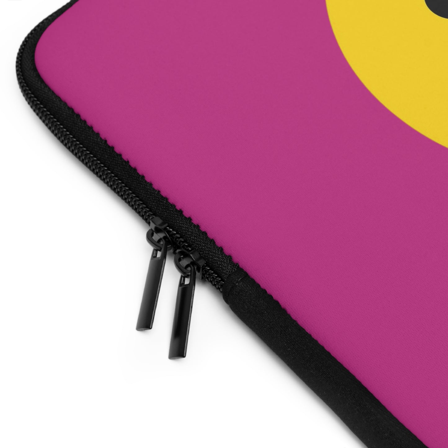 Happy Smiley Laptop Sleeve, Fun Laptop Case, Cute Tech Accessory, Gift for Students, Cheerful Computer Cover, Birthday Present