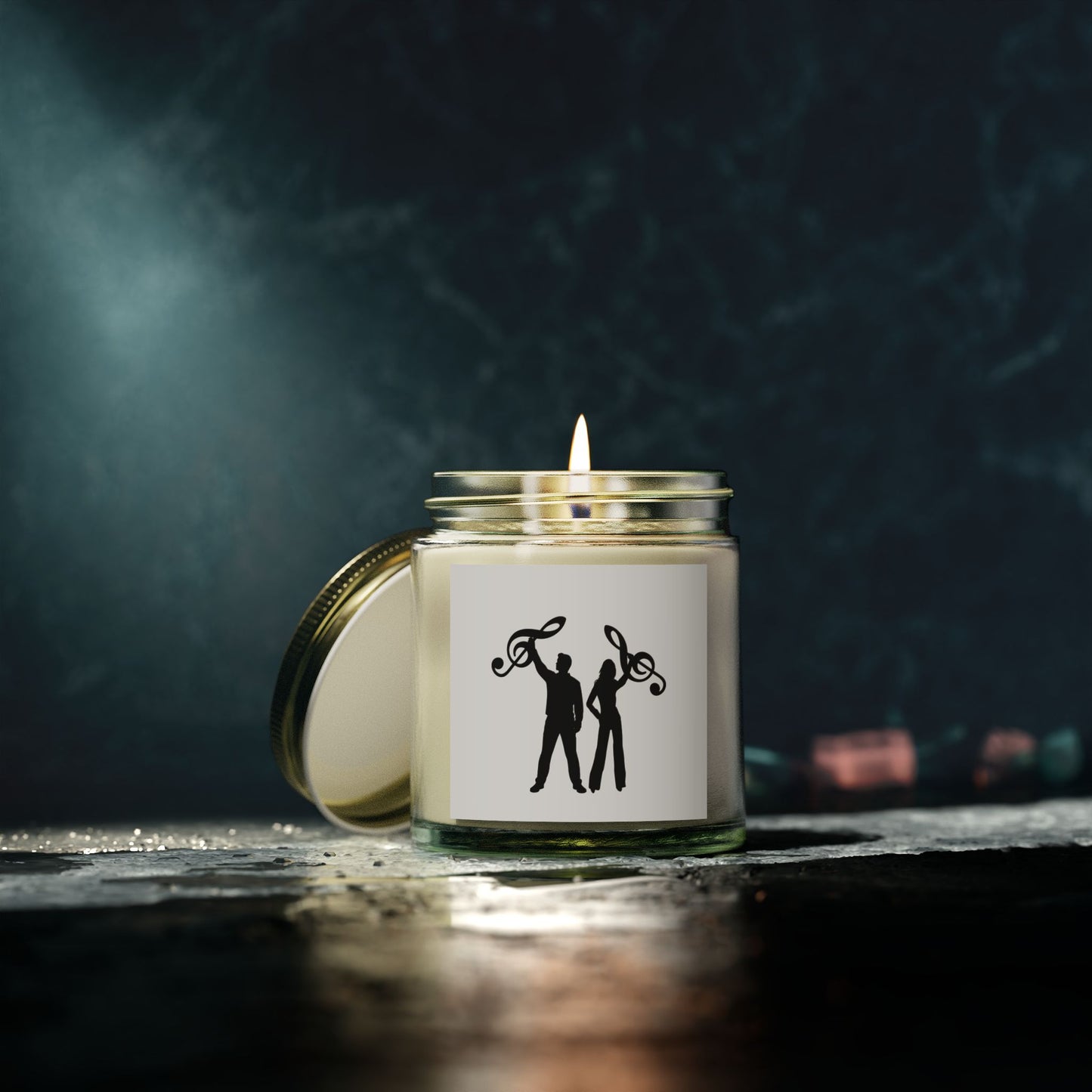 Scented Candles, Coconut Apricot Wax (4oz, 9oz)