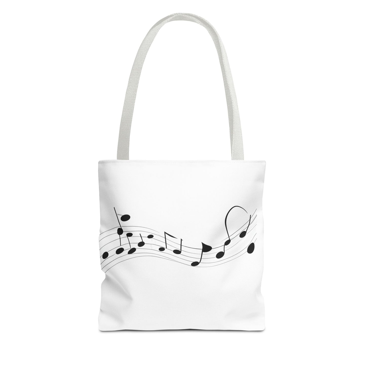 Musical Notes Tote Bag | Perfect for Music Lovers, Eco-Friendly Shopping
