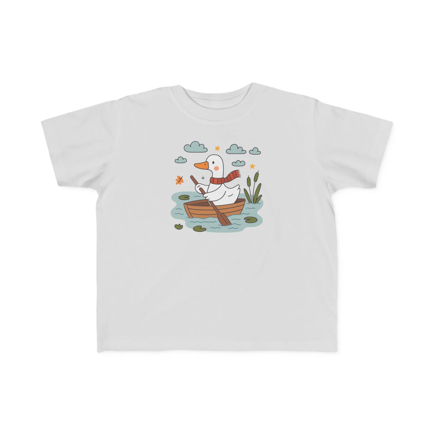 Cute Toddler's Tee with Happy Duck Design, Perfect for Playtime, Gifts, or Family Outings, Summer Fun, Animal Lovers
