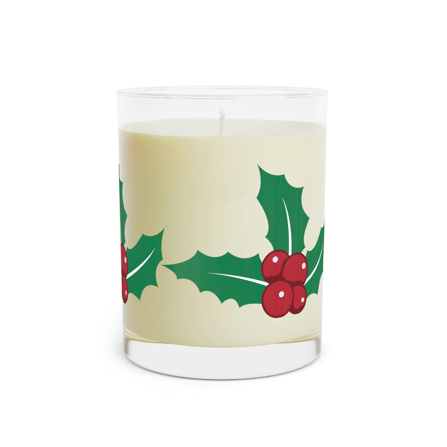 Holiday Scented Candle - Festive Glass, 11oz | Christmas Decor, Aromatherapy Gift, Home Fragrance, Seasonal Decoration, Relaxation