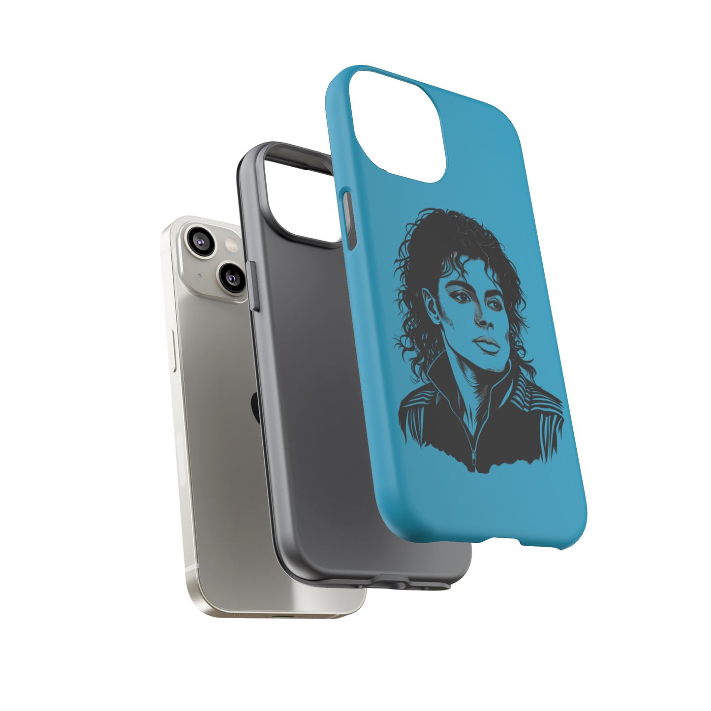 Michael Jackson Phone Case - Tough Cases, Pop Music Gifts, Retro Art, Unique Phone Accessories, Vintage Design