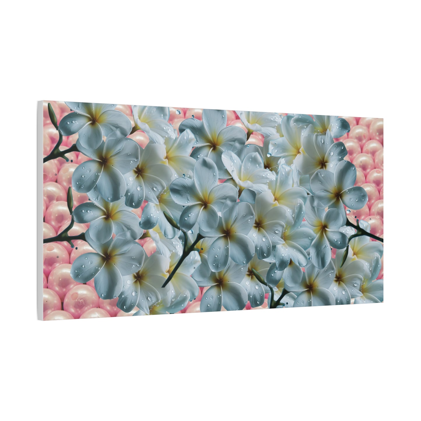 Floral Canvas Art Print - Elegant Home Decor, Botanical Wall Art, Gift for Her, Mother's Day Decoration, Vibrant Flower Artwork