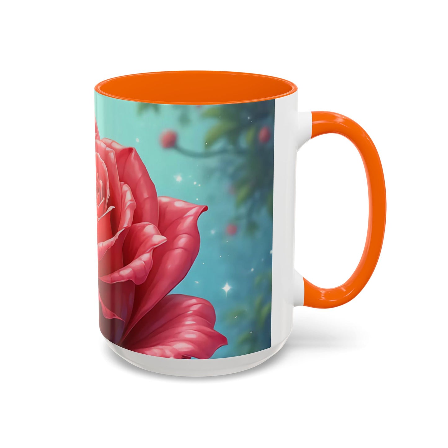Elegant Rose Coffee Mug for Floral Lovers, Perfect Gift for Mother’s Day, Birthday, Home Decor, Garden Enthusiasts, Art Collectors