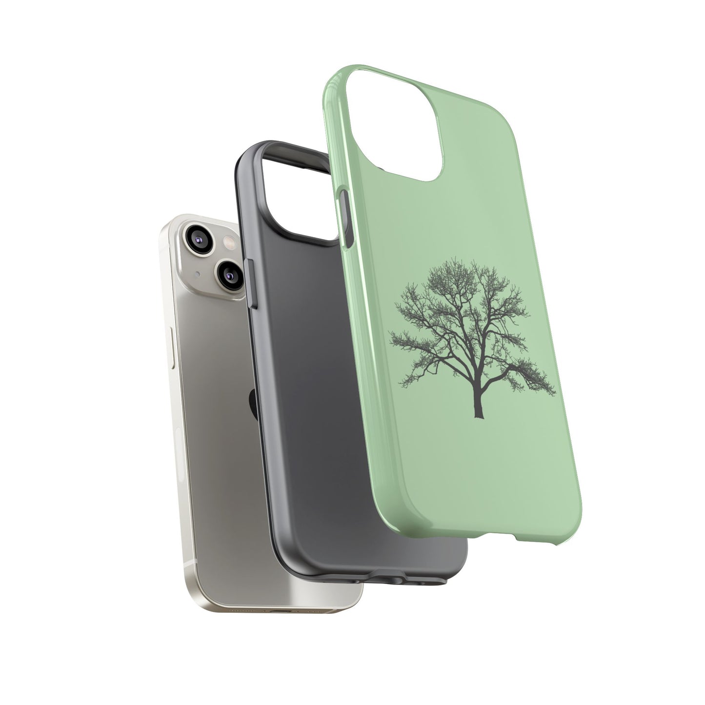 Minimalist Tree Phone Case, Nature-Inspired Phone Cover, Eco-Friendly Cell Phone Accessory, Perfect Gift for Nature Lovers