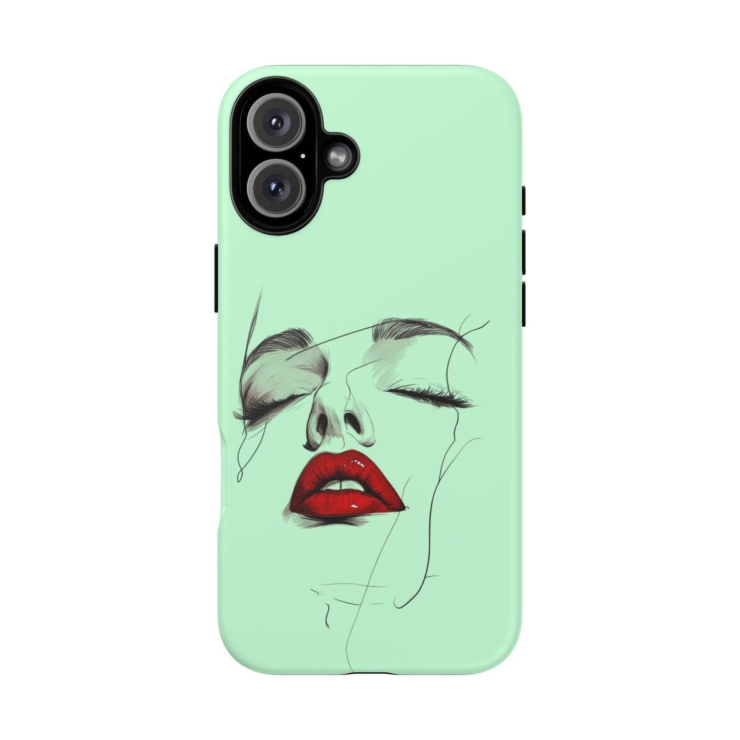 Stylish Phone Case, Artistic Phone Cover, Trendy Tech Accessory, Unique Cell Phone Protector, Gift for Her, Modern Aesthetic
