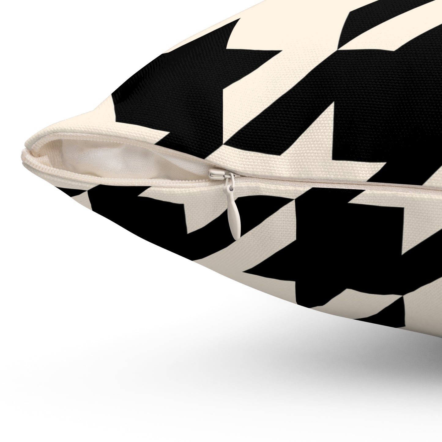 Chic Houndstooth Pillow, Modern Decor Cushion, Stylish Throw Pillow, Home Accent, Trendy Gift Idea, Living Room Decor
