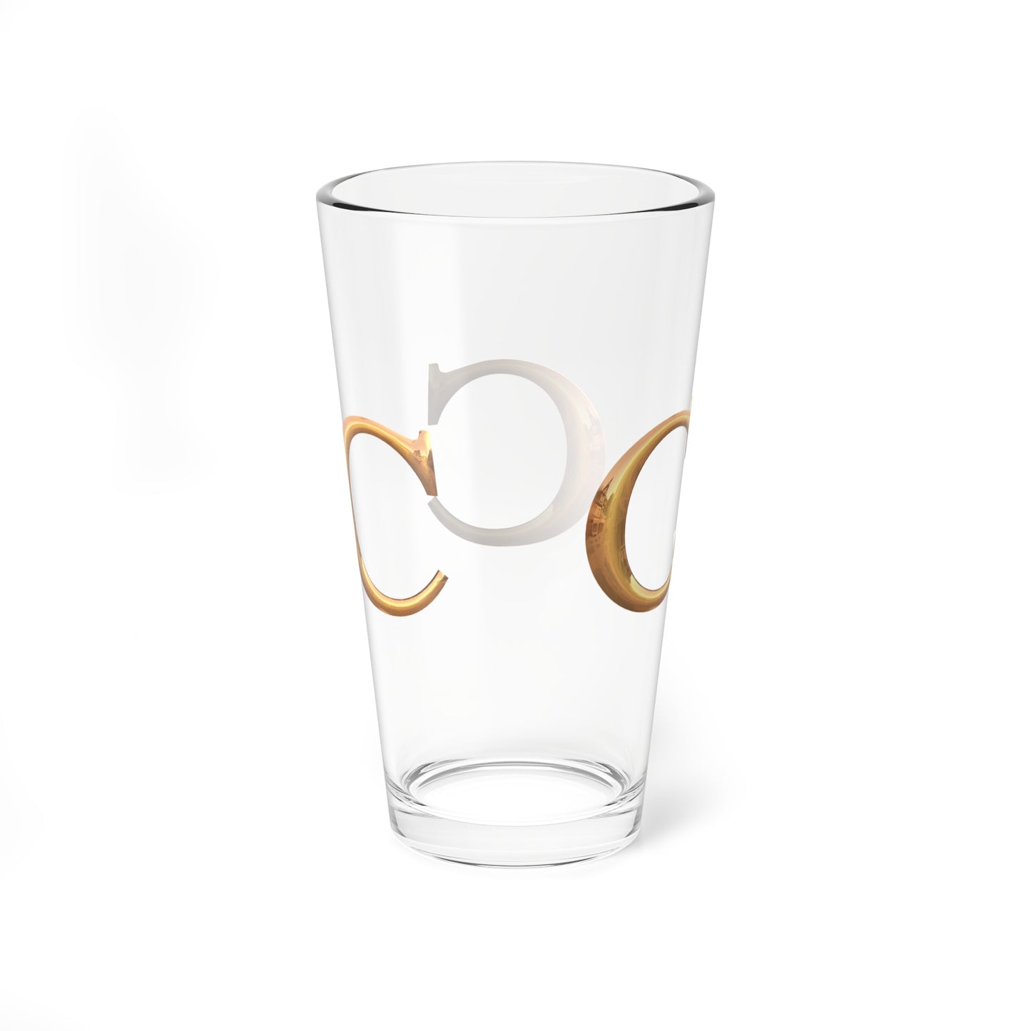 Elegant Mixing Glass with Monogram Design, Personalized Cocktail Glass, Unique Barware Gift, Custom Drinkware for Home Bartenders