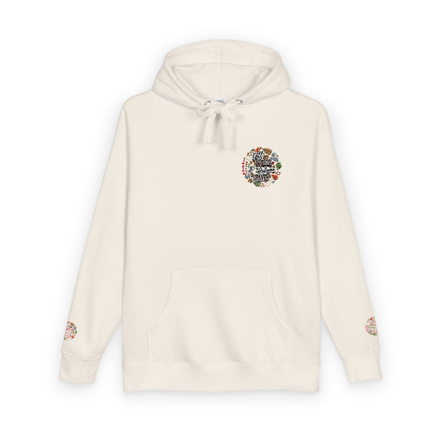 Floral Unisex Fleece Hoodie - Cozy Gift for Nature Lovers, Perfect for Fall, Spring, Birthdays, Relaxation, Outdoor Activities