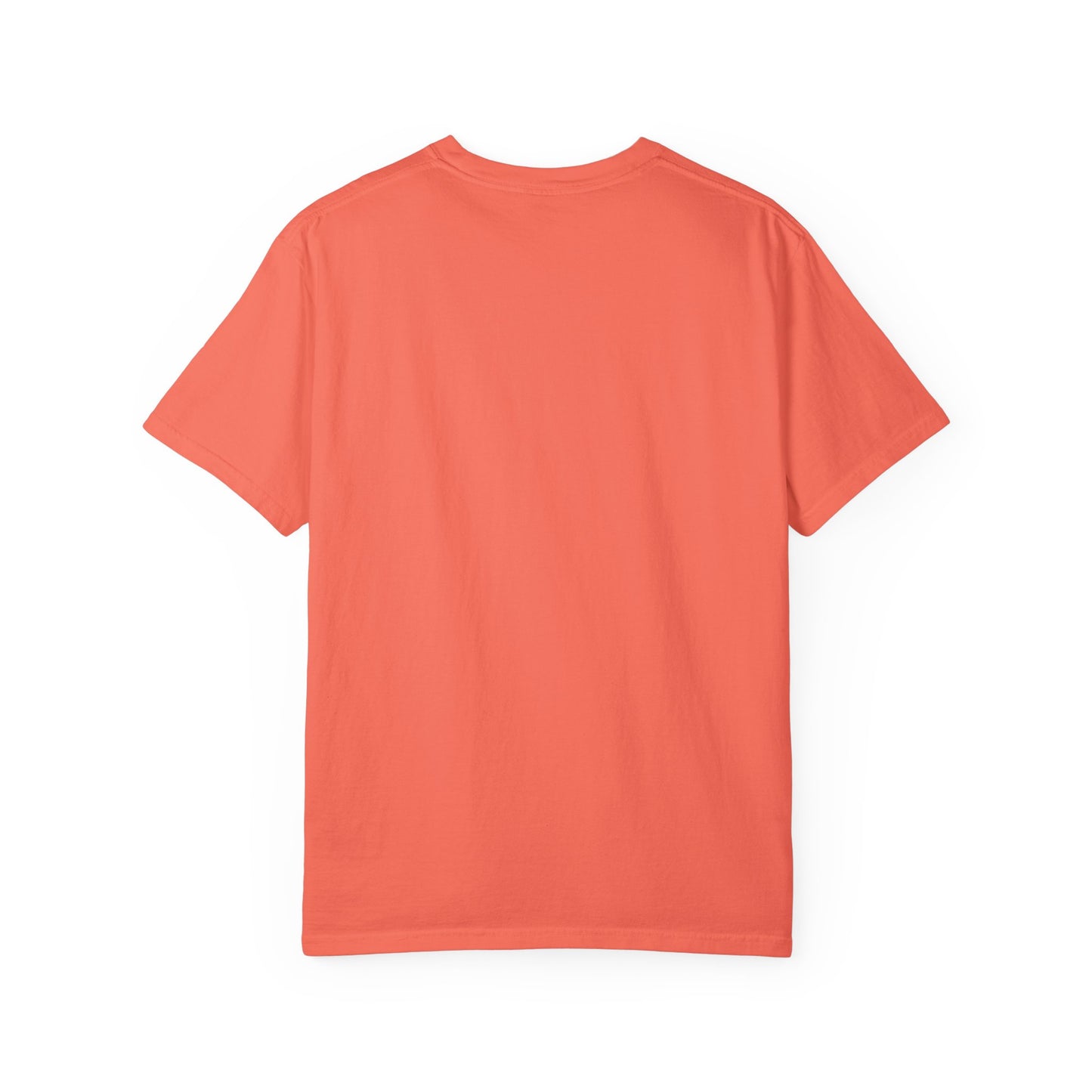 Vibrant Unisex Garment-Dyed T-shirt Featuring Colorful Jester Design, Festival Fashion