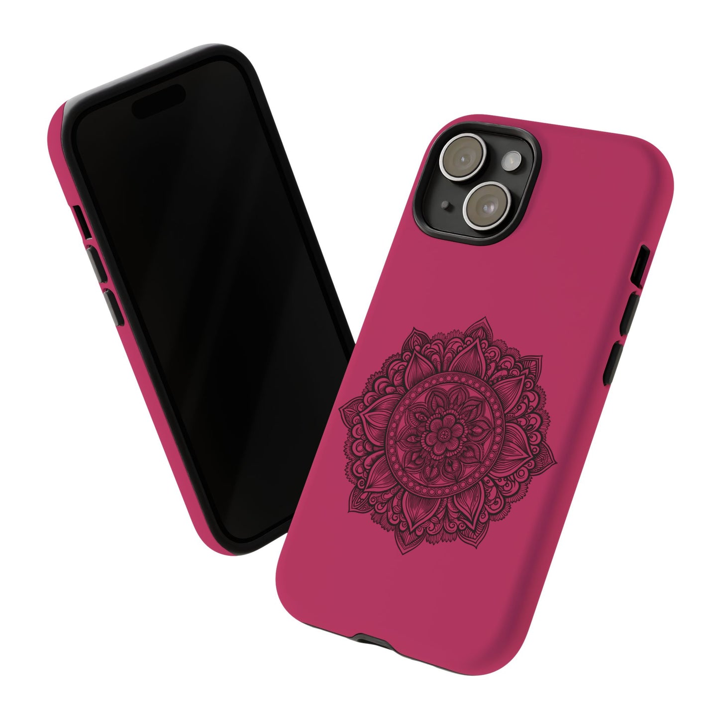Vibrant Mandala Phone Case, Artistic Protection Cover, Gift for Her, Trendy Accessories, Birthday or Holiday Present