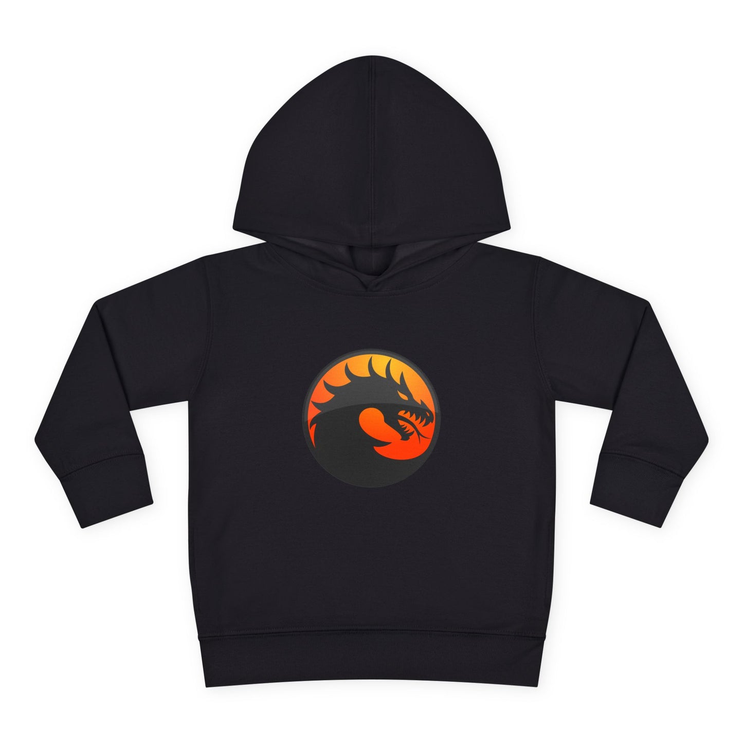 Toddler Fleece Hoodie with Dragon Design, Cozy Kids Pullover, Perfect for Playtime, Birthday Gift, Halloween Costume, Dragon Lover Apparel
