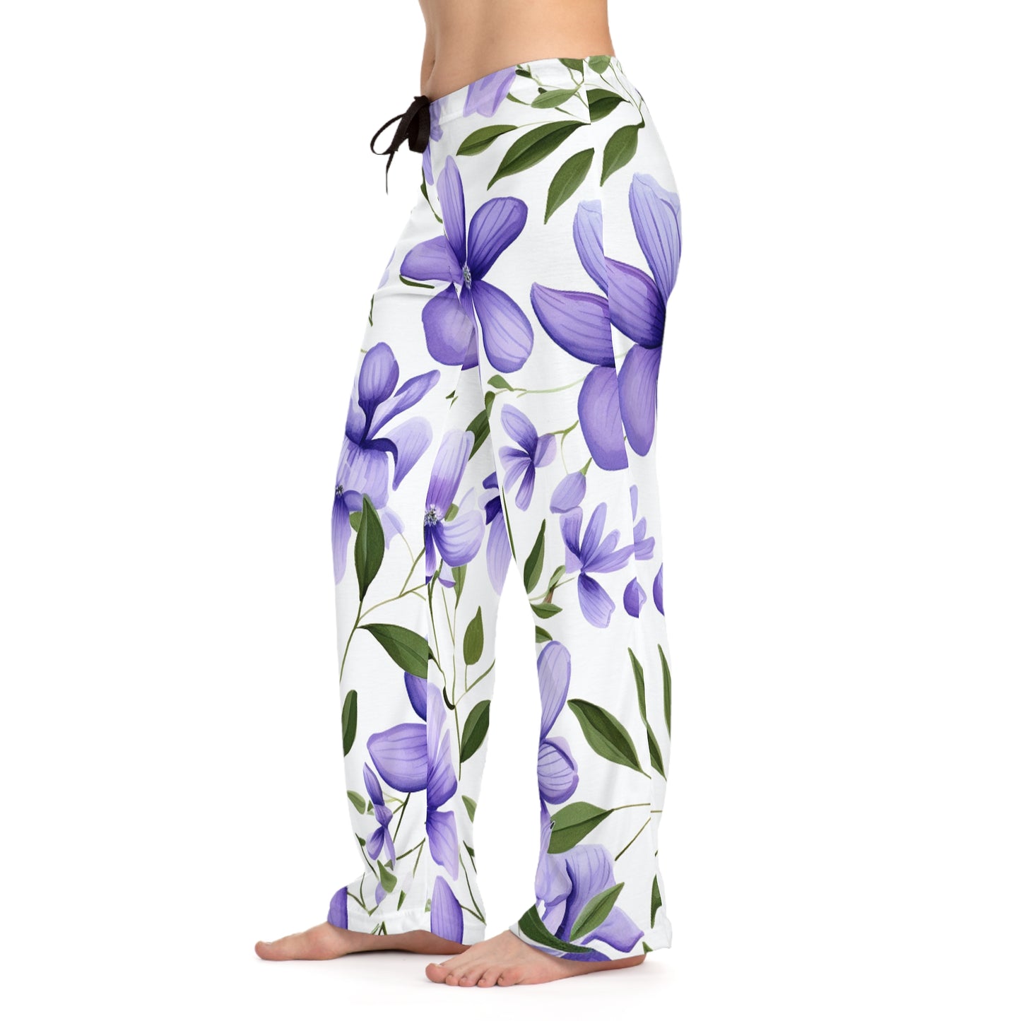 Cozy Floral Pajama Pants for Women, Comfy Loungewear, Sleepwear, Gift for Her