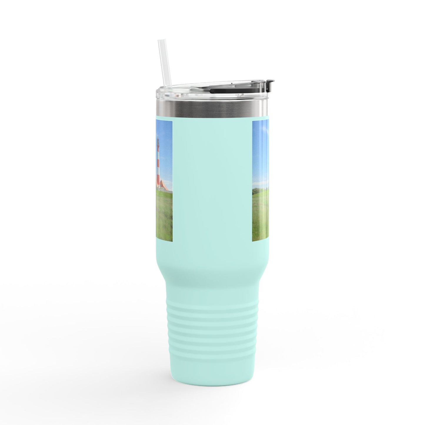 Scenic Insulated Travel Mug, 40oz | Perfect for Coffee Lovers, Outdoor Adventures, Travel Gifts, Eco-Friendly Sippers, Beach Days