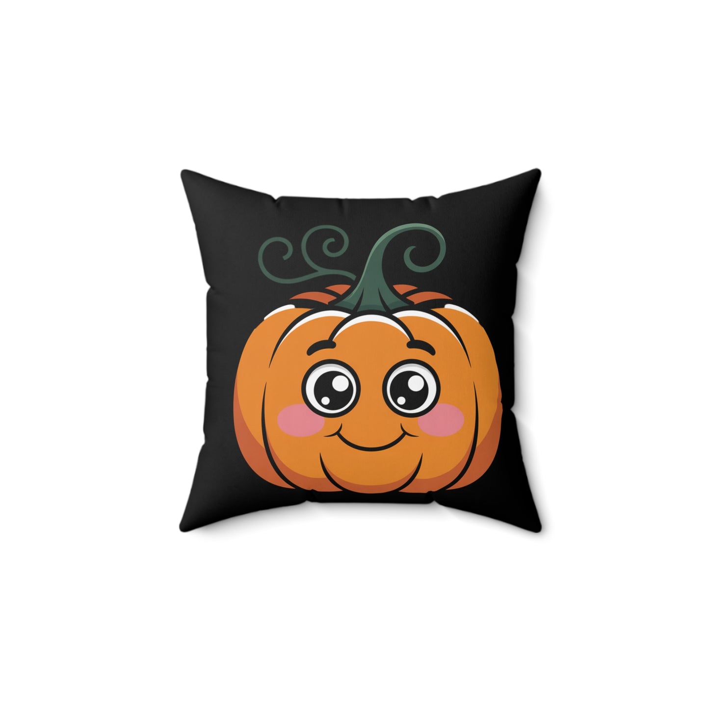 Cute Pumpkin Throw Pillow for Fall Decor, Halloween Decorative Pillow, Cozy Couch Cushion, Autumn Home Accessory, Thanksgiving Gift