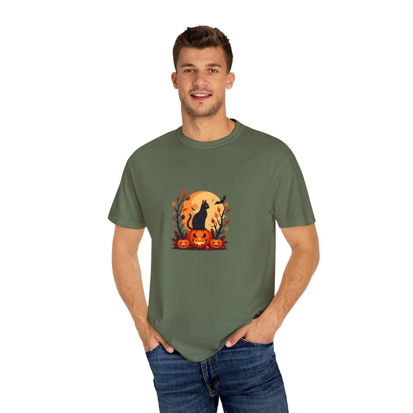 Unisex Garment-Dyed T-shirt - Halloween