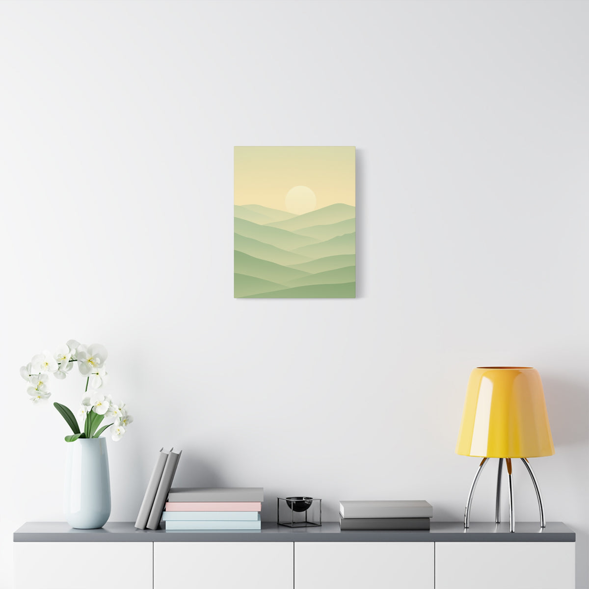 Matte Canvas, Stretched, 1.25" Sunset or Sunrise