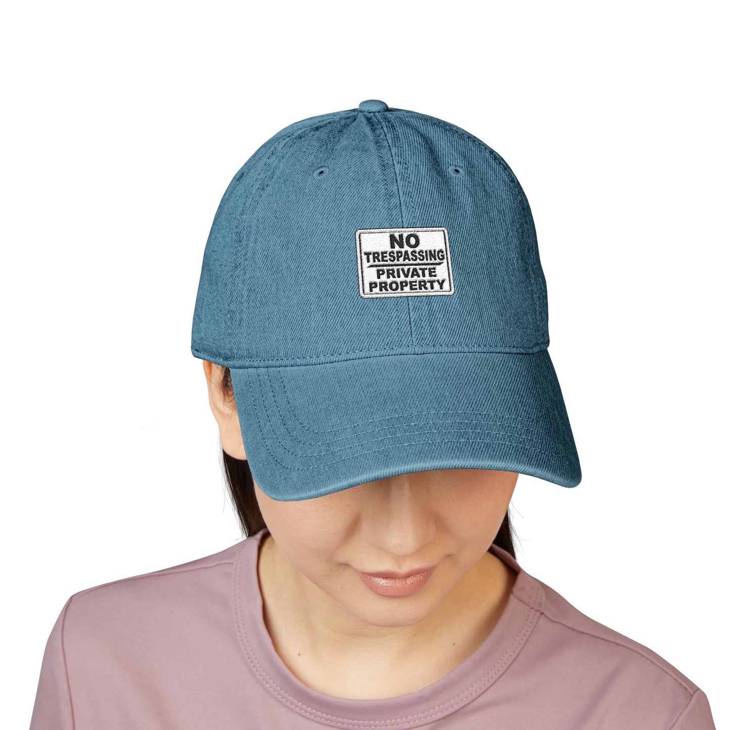 Denim Hat (Embroidery) Private Property
