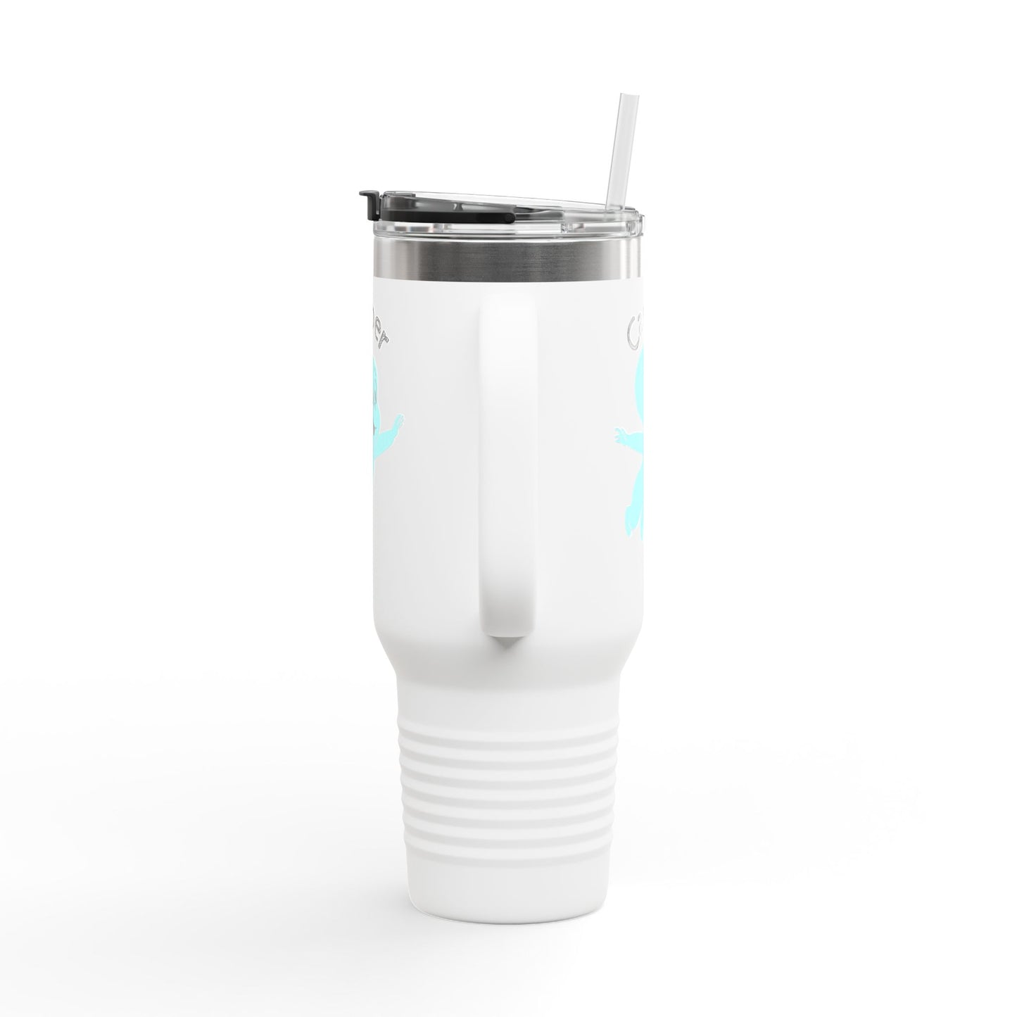 Casper the Friendly Ghost Insulated Travel Mug, Cute Ghost Mug for Kids, Personalize Your Drink, Halloween Gift, Durable Travel Cup