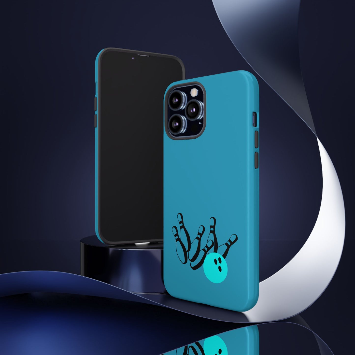 Bowling Phone Case, Tough Cases for Bowling Enthusiasts, Fun Gift for Bowlers, Unique Phone Accessory, Sports Themed Cases