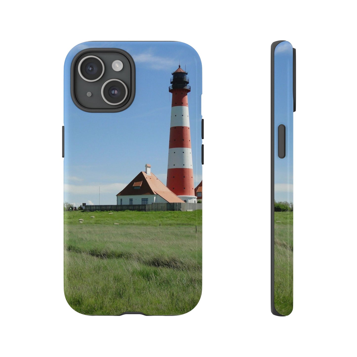 Lighthouse Phone Case - Coastal Vibes, Nautical Gift, Ocean Lover Accessory, Beach Aesthetic, Customizable Design
