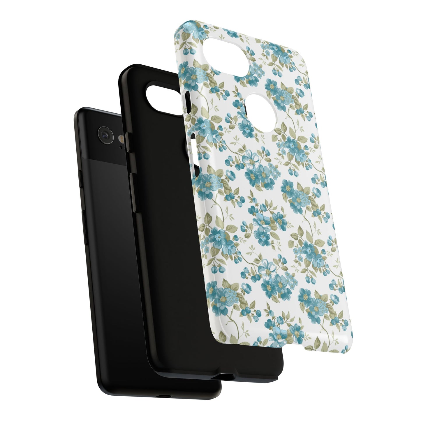 Floral Phone Case - Tough Cases, Durable Phone Cover, Cute Floral Design, Gift for Her, Trendy Phone Accessory, Spring Style