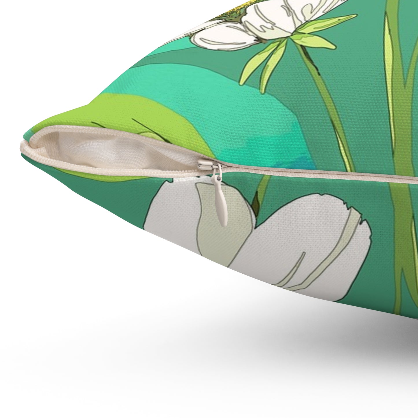 Spun Polyester Square Pillow