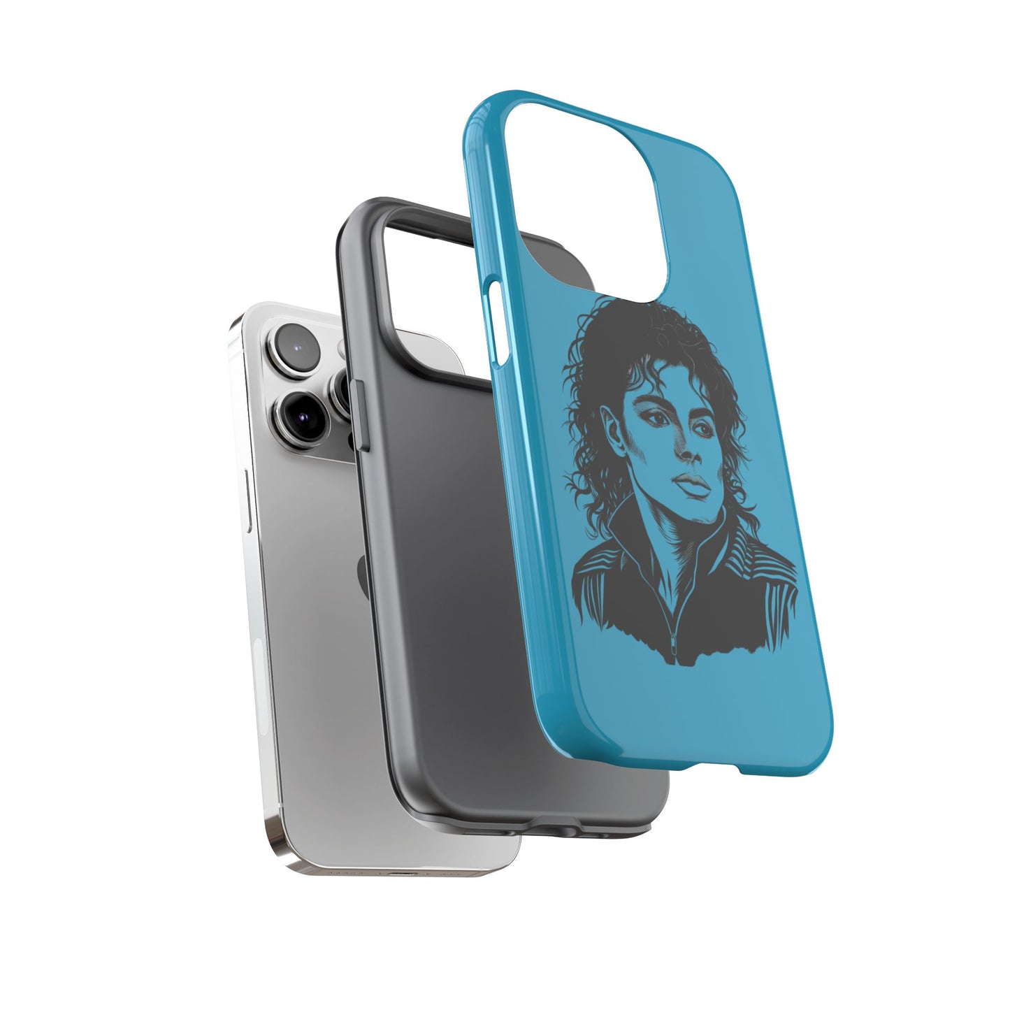 Michael Jackson Phone Case - Tough Cases, Pop Music Gifts, Retro Art, Unique Phone Accessories, Vintage Design