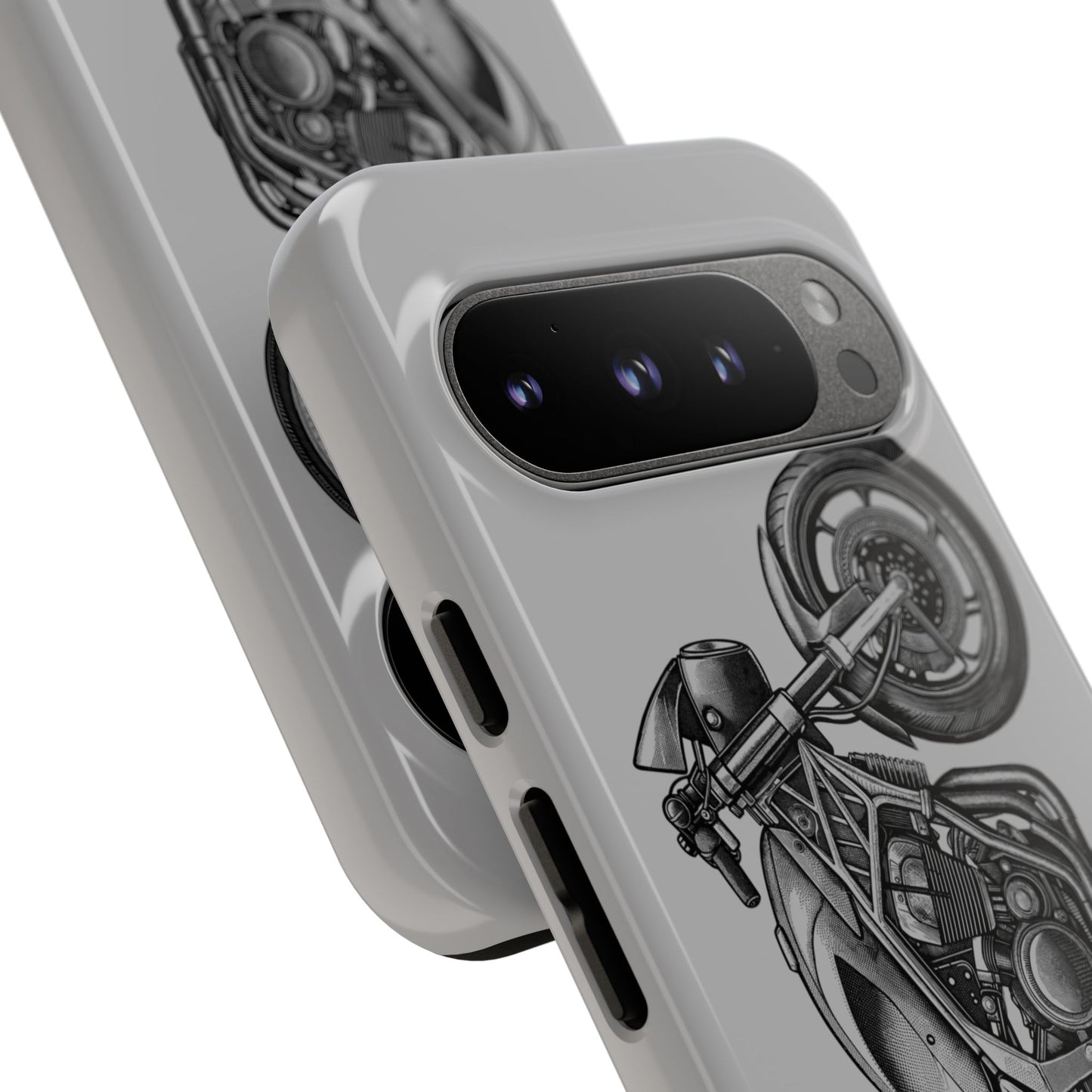 Motorcycle Phone Case - Tough Cases - Biker Gift, Motorcycle Lover, Custom Phone Cover, Unique Biker Accessory