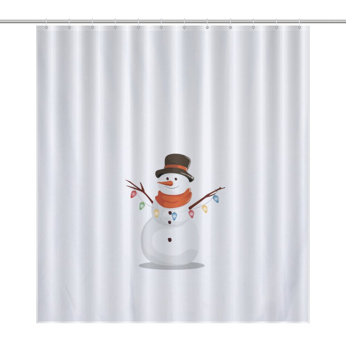 Snowman Shower Curtain