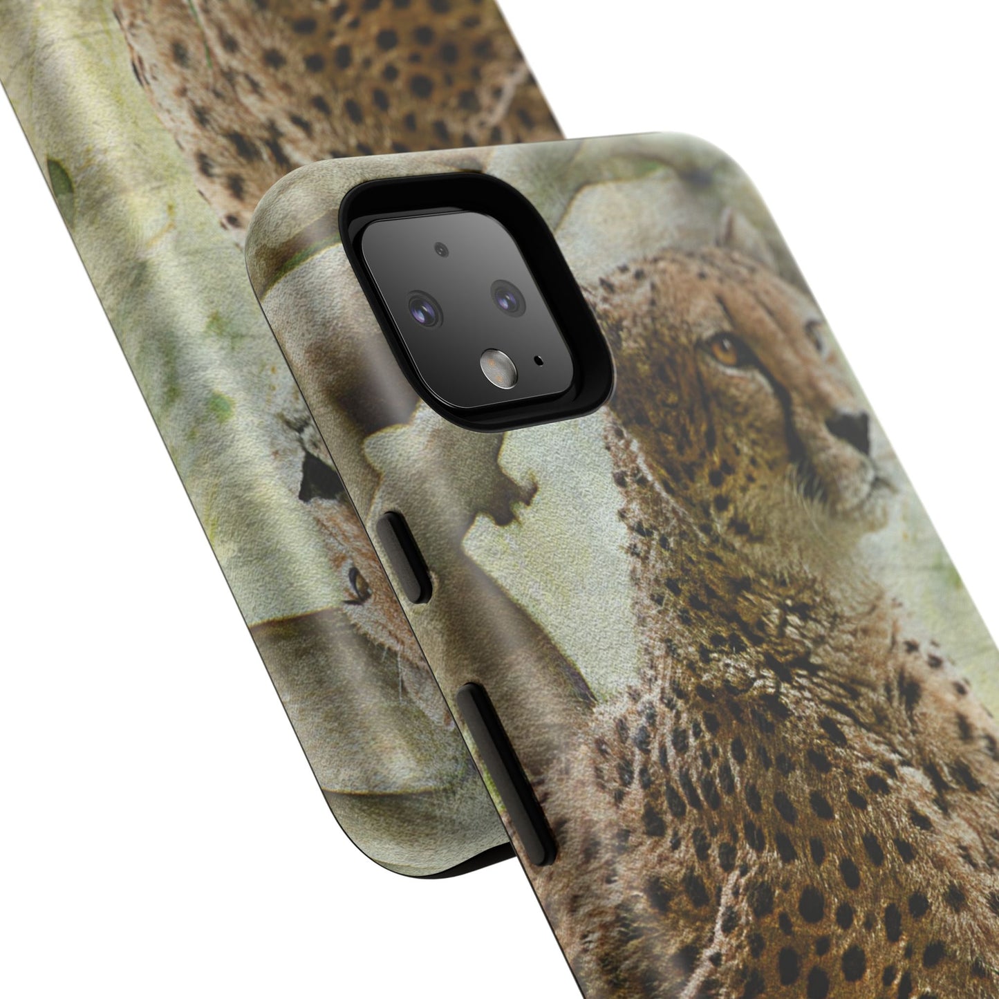 Cheetah Phone Case, Tough Cases, Animal Lover Gift, Wildlife Protection, Eco-Friendly Mobile Cover, Unique Phone Accessory