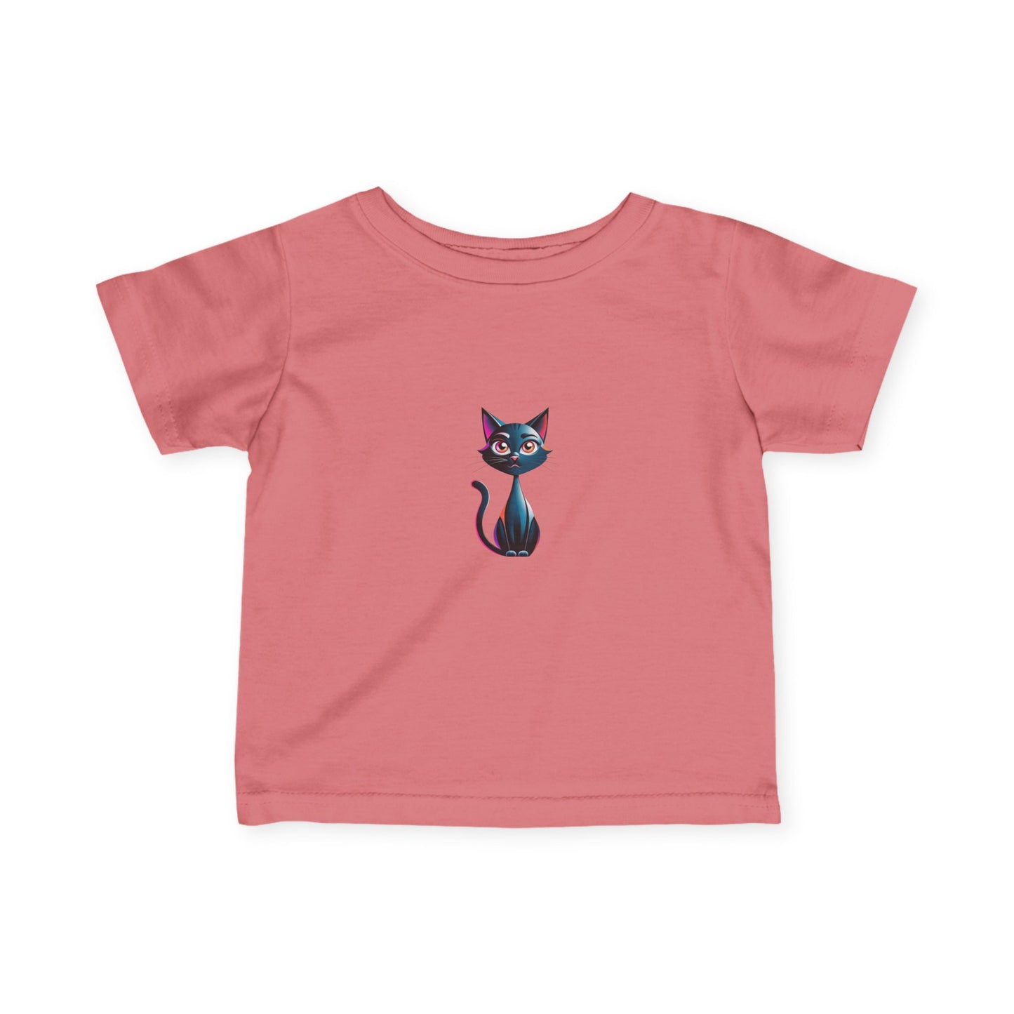 Cute Cat Infant Tee, Baby T-Shirt, Toddler Tee, Kids Gift, Pet Lover Shirt, Cat Lover Baby Clothes