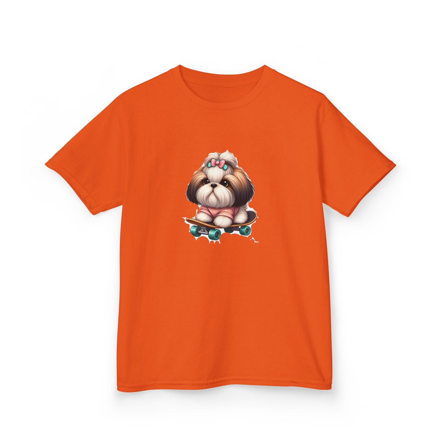 Kids Heavy CottonTee - skateboard