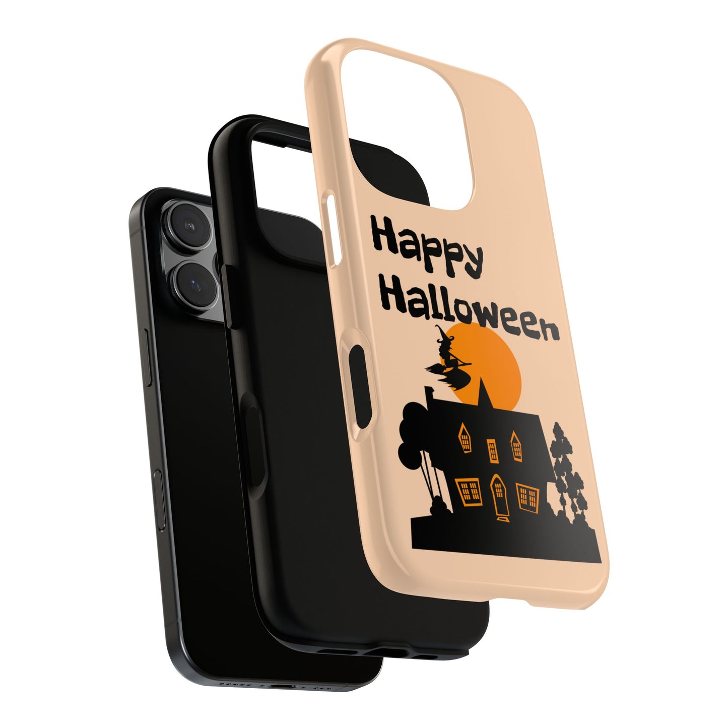 Halloween Phone Case, Spooky Mobile Cover, Tough Case for Phone, Witch Design, Fall Decor, Unique Gift for Halloween