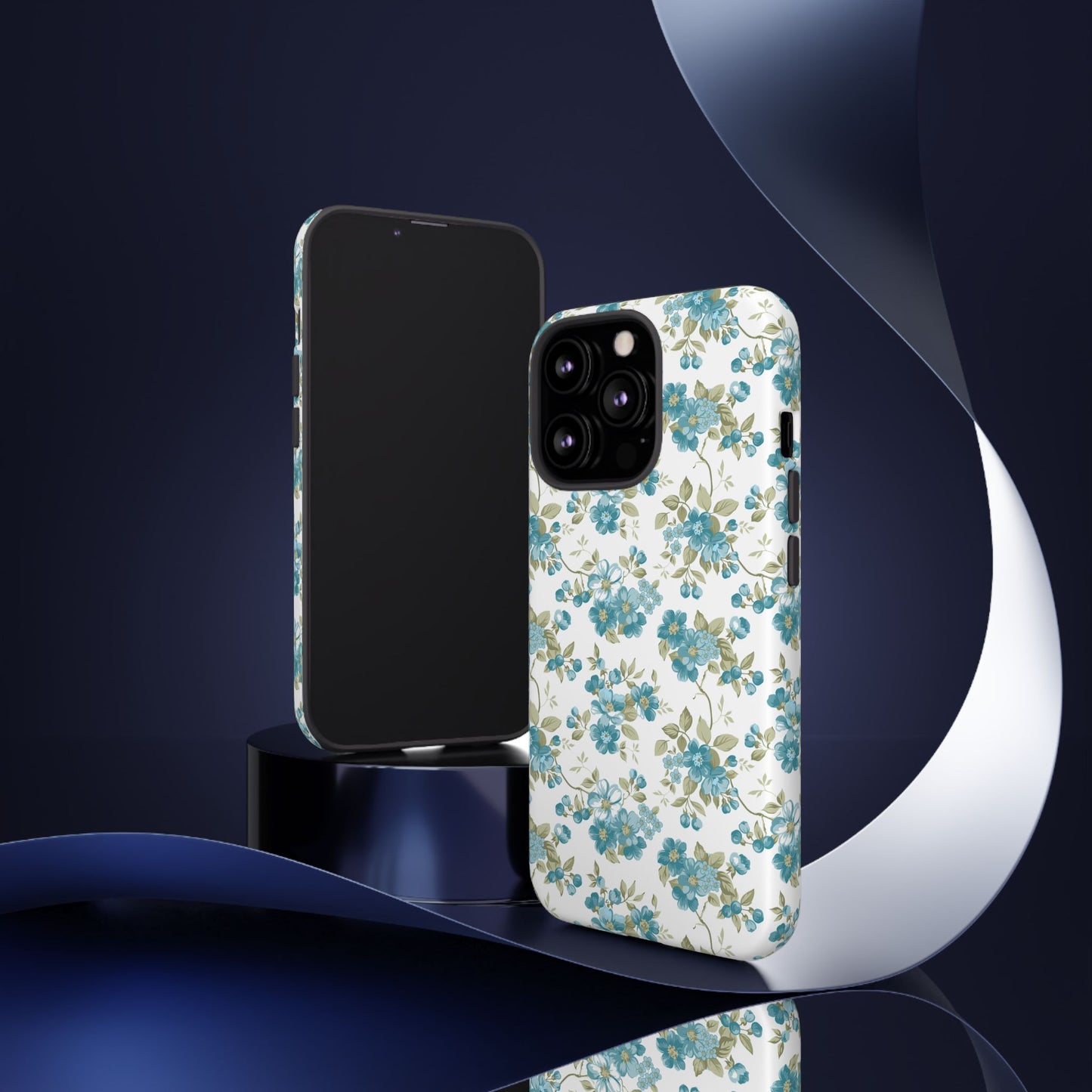 Floral Phone Case - Tough Cases, Durable Phone Cover, Cute Floral Design, Gift for Her, Trendy Phone Accessory, Spring Style