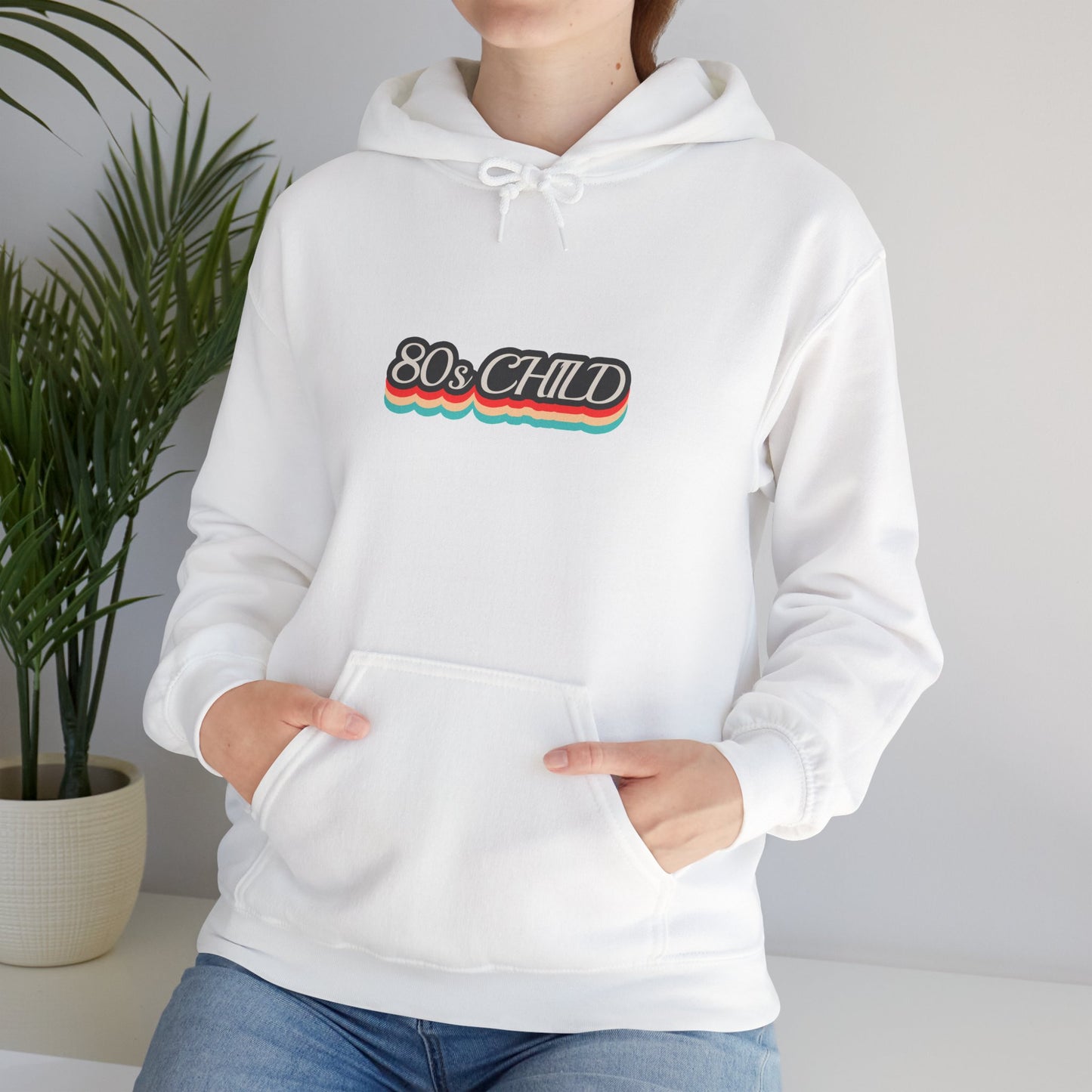 80s Childhood Unisex Hoodie, Retro 80s Sweatshirt, Vintage Style Clothing, Gift for 80s Fans, Cozy Pullover, Nostalgic Apparel