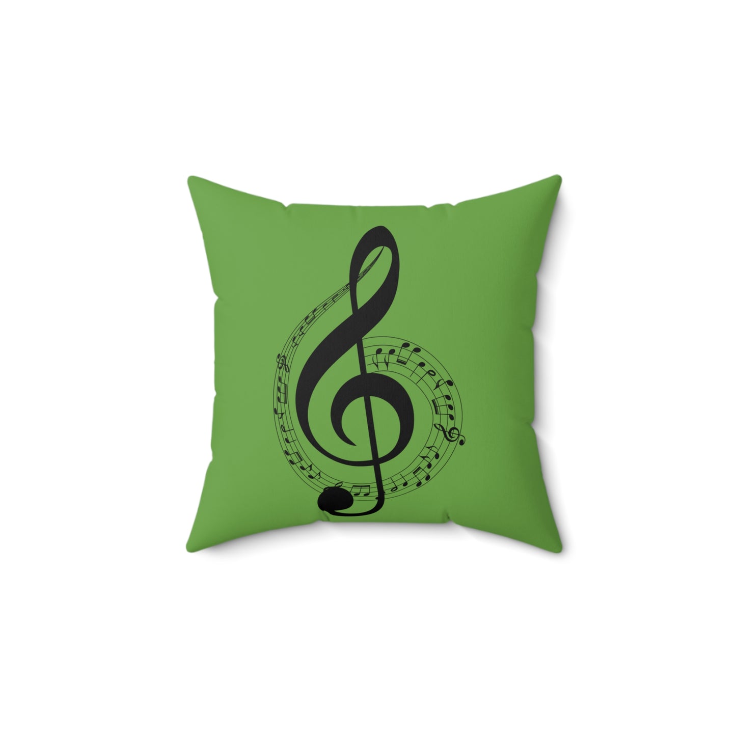 Musical Notes throw Pillow