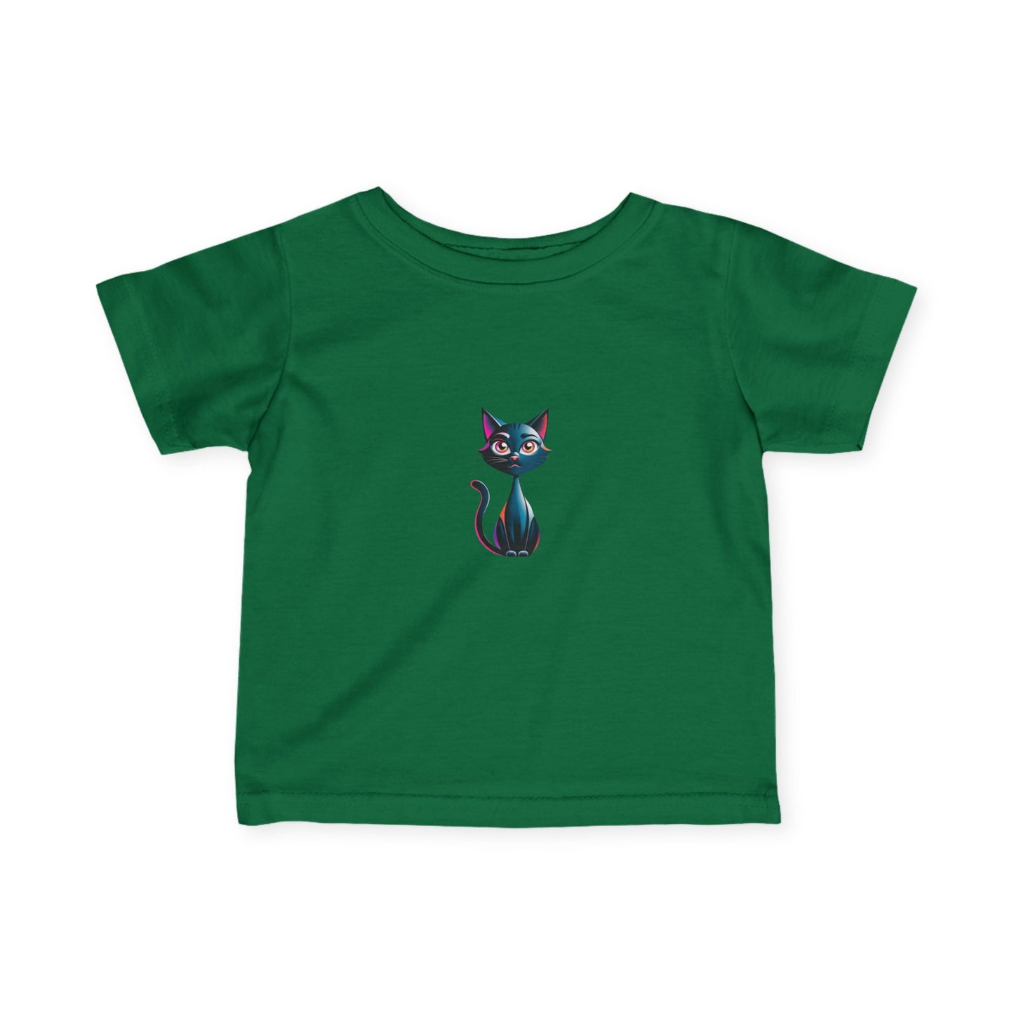 Cute Cat Infant Tee, Baby T-Shirt, Toddler Tee, Kids Gift, Pet Lover Shirt, Cat Lover Baby Clothes
