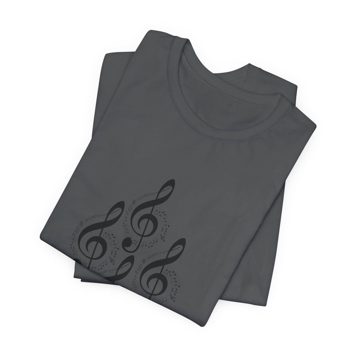 Musical Notes Tee - Perfect for Music Lovers, Casual Wear, Concerts, Festivals, Unique Gift Idea