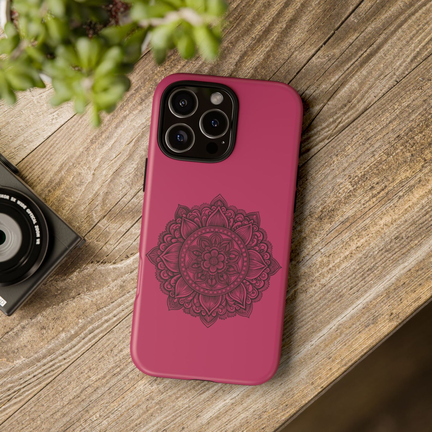 Vibrant Mandala Phone Case, Artistic Protection Cover, Gift for Her, Trendy Accessories, Birthday or Holiday Present