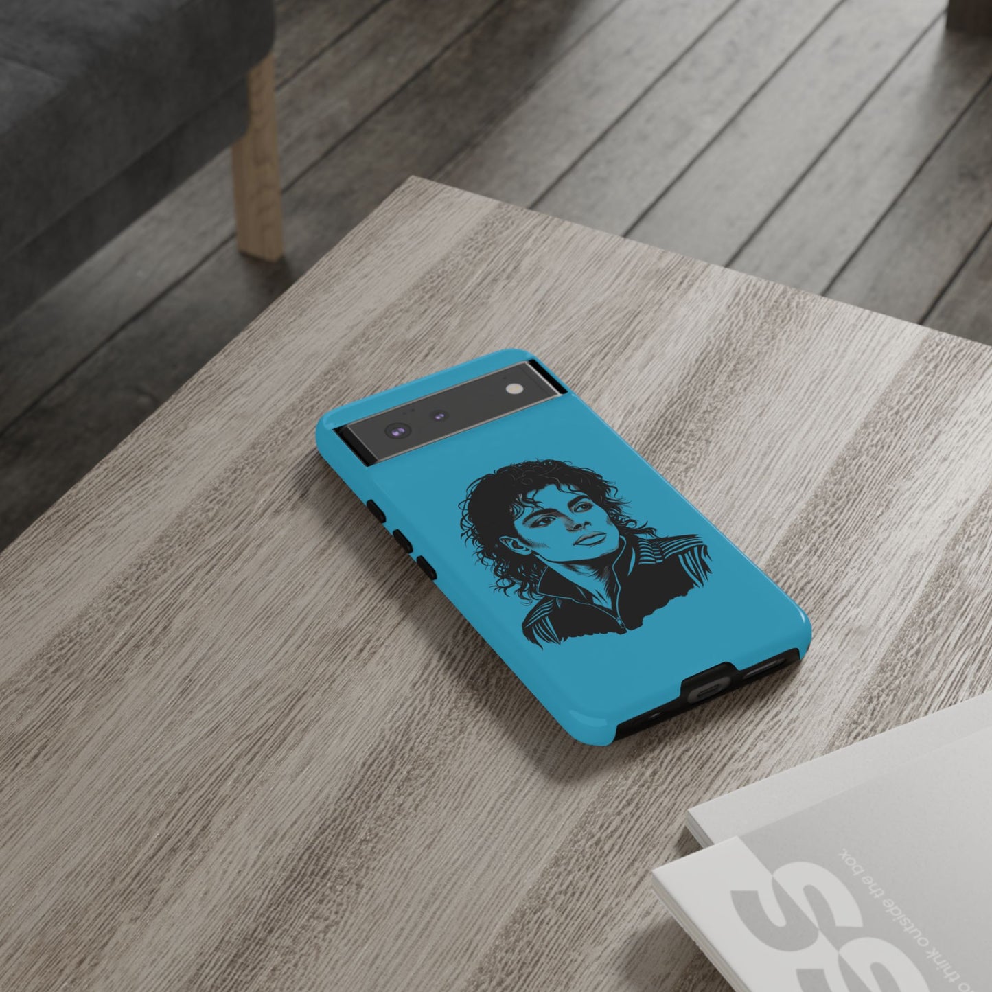 Michael Jackson Phone Case - Tough Cases, Pop Music Gifts, Retro Art, Unique Phone Accessories, Vintage Design